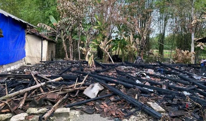 Rumah Anggota IPPNU Kepohbaru Kebakaran, PC IPNU IPPNU Bojonegoro Ajak Berdonasi Bantu Korban